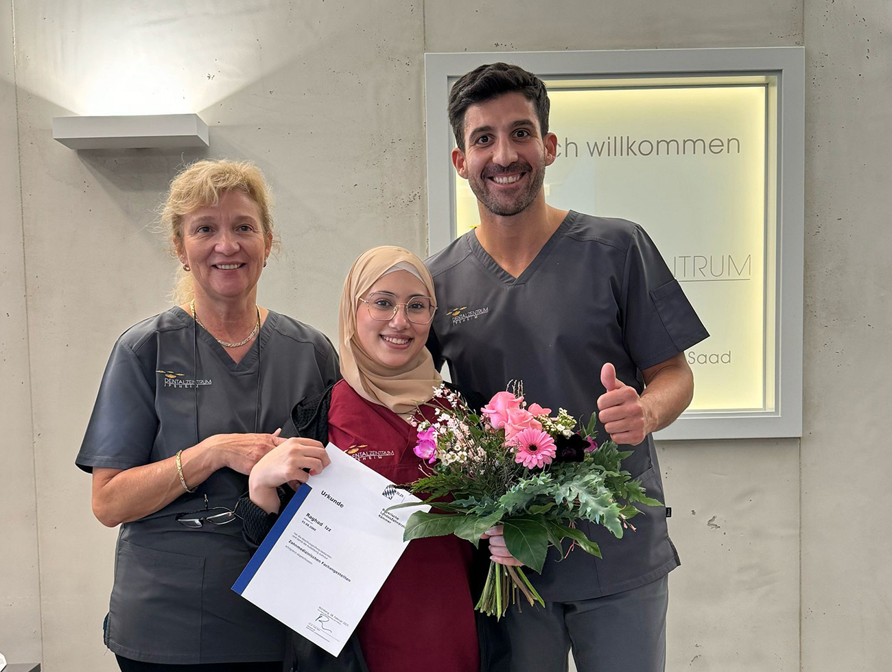 Ausbildung erfolgreich absolviert