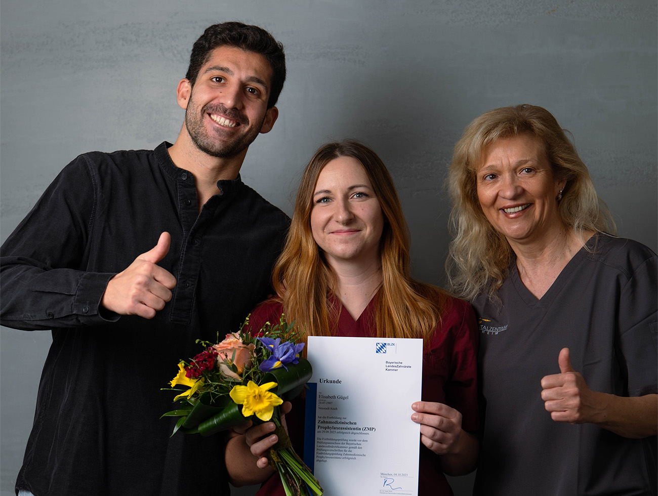 Ausbildung erfolgreich absolviert